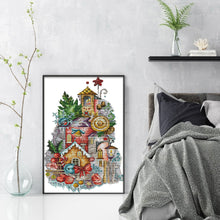 Load image into Gallery viewer, Joy Sunday - Christmas Fantasy - 30*47CM 14CT 2 Stamped Cross Stitch
