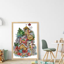 Load image into Gallery viewer, Joy Sunday - Christmas Fantasy - 30*47CM 14CT 2 Stamped Cross Stitch
