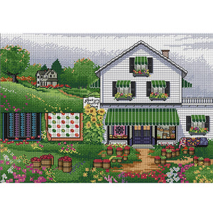 Joy Sunday - Autumn Manor - 42*32CM 14CT 2 Stamped Cross Stitch