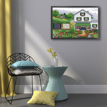Load image into Gallery viewer, Joy Sunday - Autumn Manor - 42*32CM 14CT 2 Stamped Cross Stitch
