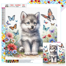 Load image into Gallery viewer, Wolf Dog 40*40CM(Canvas) Full Square Drill Diamond Painting
