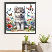 Load image into Gallery viewer, Wolf Dog 40*40CM(Canvas) Full Square Drill Diamond Painting
