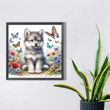 Load image into Gallery viewer, Wolf Dog 40*40CM(Canvas) Full Square Drill Diamond Painting
