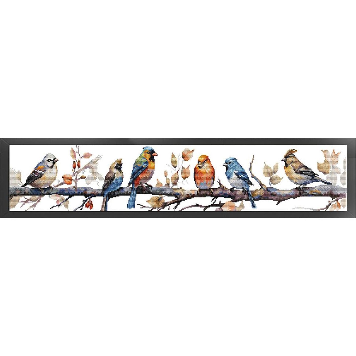 Little Bird - Partial 14CT Counted Cross Stitch 95x19CM - Joy Sunday Backstitch