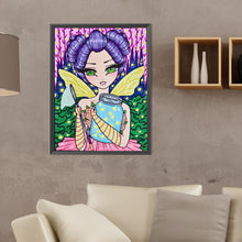 Load image into Gallery viewer, Firefly Girl 30*40CM(Canvas) Full Round Drill Diamond Painting
