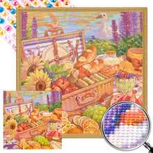 Load image into Gallery viewer, Summer Picnic 40*40CM(Picture) Full Round Drill Diamond Painting
