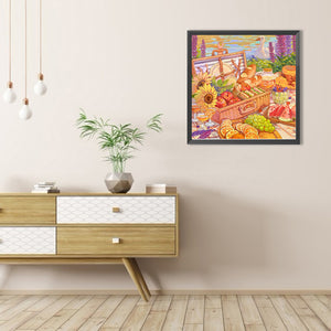 Summer Picnic 40*40CM(Picture) Full Round Drill Diamond Painting