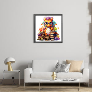 Little Dragon 40*40CM(Picture) Full Square Drill Diamond Painting