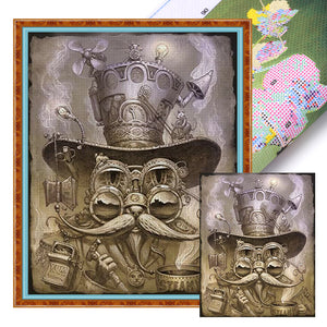 Yishu - Mecha Punk - 40*50CM 11CT 3 Stamped Cross Stitch