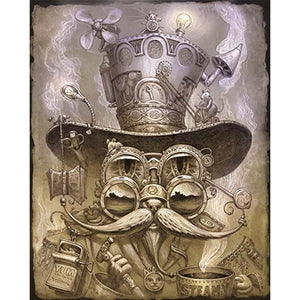 Yishu - Mecha Punk - 40*50CM 11CT 3 Stamped Cross Stitch