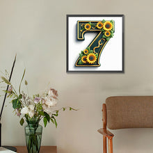 Load image into Gallery viewer, Sunflower Number 7 30*30CM(Canvas) Full Round Drill Diamond Painting
