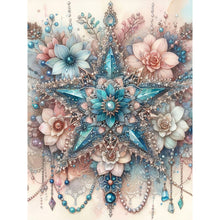 Load image into Gallery viewer, Jewelry Pentagram 30*40CM(Canvas) Full Round Drill Diamond Painting
