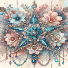 Load image into Gallery viewer, Jewelry Pentagram 30*40CM(Canvas) Full Round Drill Diamond Painting
