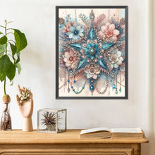 Load image into Gallery viewer, Jewelry Pentagram 30*40CM(Canvas) Full Round Drill Diamond Painting
