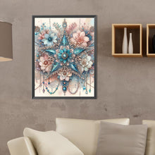 Load image into Gallery viewer, Jewelry Pentagram 30*40CM(Canvas) Full Round Drill Diamond Painting
