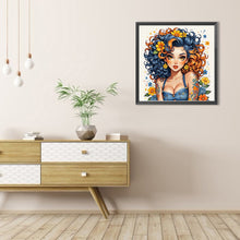 Load image into Gallery viewer, Fresh Summer Girl 40*40CM(Picture) Full Round Drill Diamond Painting
