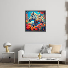 Load image into Gallery viewer, Zebra 40*40CM(Picture) Partial AB Full Square Drill Diamond Painting
