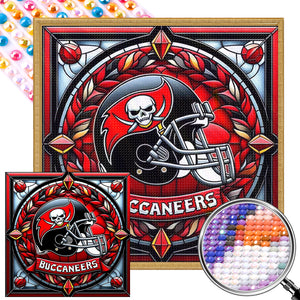 Rugby Club 40*40CM(Picture) Full Round Drill Diamond Painting