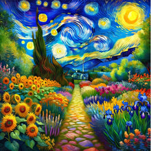 Load image into Gallery viewer, Abstract Garden 40*40CM(Picture) Full Round Drill Diamond Painting
