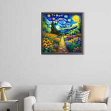 Load image into Gallery viewer, Abstract Garden 40*40CM(Picture) Full Round Drill Diamond Painting
