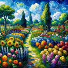 Load image into Gallery viewer, Abstract Garden 40*40CM(Picture) Full Round Drill Diamond Painting
