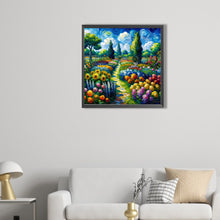 Load image into Gallery viewer, Abstract Garden 40*40CM(Picture) Full Round Drill Diamond Painting
