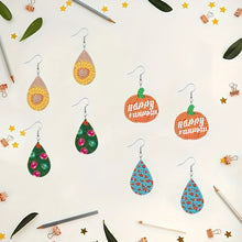 Load image into Gallery viewer, 12 Pairs Double Sided 5D DIY Earring Making Kit Drop Earrings Jewelry Pendant
