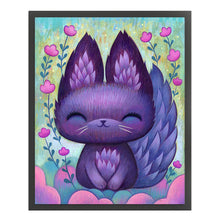 Load image into Gallery viewer, Yishu - Cartoon Fox - 40*50CM 11CT 3 Stamped Cross Stitch
