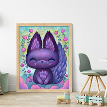 Load image into Gallery viewer, Yishu - Cartoon Fox - 40*50CM 11CT 3 Stamped Cross Stitch
