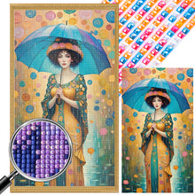 Load image into Gallery viewer, Woman 40*70CM(Picture) Partial AB Full Square Drill Diamond Painting
