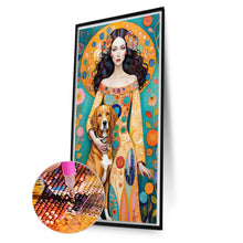 Load image into Gallery viewer, Woman 40*70CM(Picture) Partial AB Full Square Drill Diamond Painting
