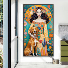 Load image into Gallery viewer, Woman 40*70CM(Picture) Partial AB Full Square Drill Diamond Painting
