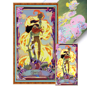 Yishu - Adventure Time: Power - 40*70CM 11CT 3 Stamped Cross Stitch