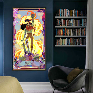 Yishu - Adventure Time: Power - 40*70CM 11CT 3 Stamped Cross Stitch