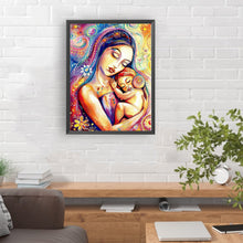 Load image into Gallery viewer, Mother And Baby 30*40CM(Canvas) Full Round Drill Diamond Painting
