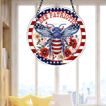 Load image into Gallery viewer, Bee 2D Flat DIY Diamond Art Suncatcher Diamond Art Pendant for Home Decor
