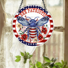 Load image into Gallery viewer, Bee 2D Flat DIY Diamond Art Suncatcher Diamond Art Pendant for Home Decor
