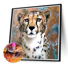 Load image into Gallery viewer, Casual Leopard 40*40CM(Canvas) Full Round Drill Diamond Painting
