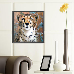 Casual Leopard 40*40CM(Canvas) Full Round Drill Diamond Painting