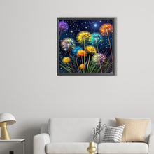 Load image into Gallery viewer, Colorful Dandelions 40*40CM(Picture) Full Round Drill Diamond Painting
