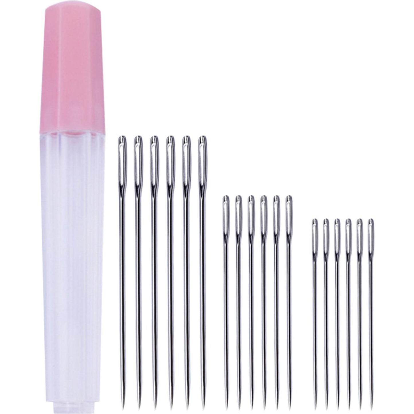 18Pcs Cross Stitch Needles Cross Stitch Sewing Needles 52/60/65mm for Art Crafts