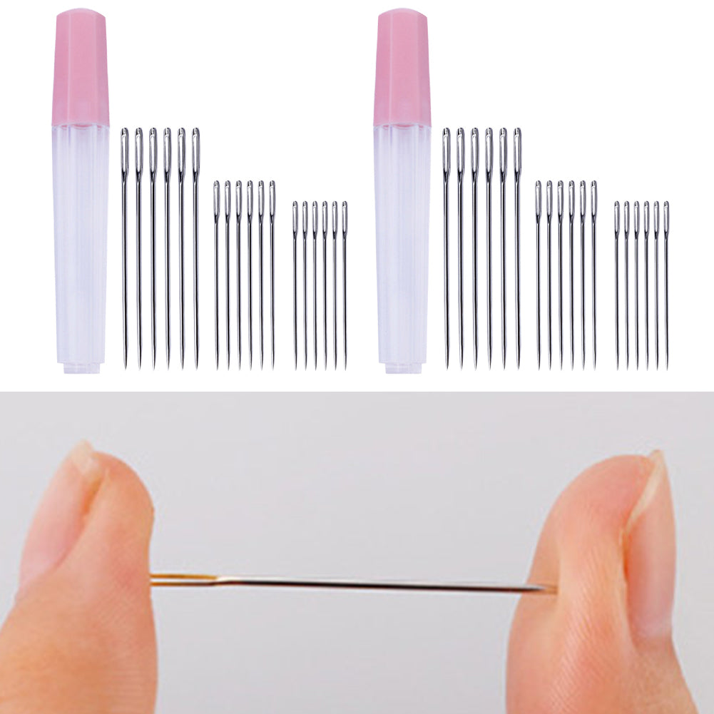 18Pcs Cross Stitch Needles Cross Stitch Sewing Needles 52/60/65mm for Art Crafts