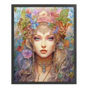 Yishu - Forest Goddess Iii - 50*60CM 11CT 3 Stamped Cross Stitch