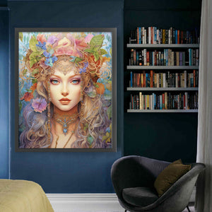 Yishu - Forest Goddess Iii - 50*60CM 11CT 3 Stamped Cross Stitch
