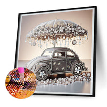 Load image into Gallery viewer, Artistic Umbrella Car 30*30CM(Canvas) Partial Special Shaped Drill Diamond Painting
