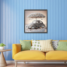 Load image into Gallery viewer, Artistic Umbrella Car 30*30CM(Canvas) Partial Special Shaped Drill Diamond Painting
