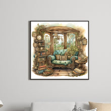 Load image into Gallery viewer, Cozy House 40*40CM(Canvas) Full Round Drill Diamond Painting

