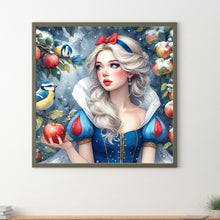 Load image into Gallery viewer, Snow White ... 40*40CM(Canvas) Round Full Drill Diamond Painting
