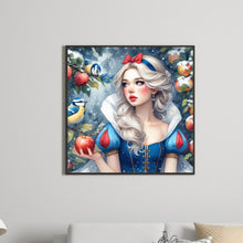 Load image into Gallery viewer, Snow White ... 40*40CM(Canvas) Round Full Drill Diamond Painting
