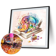 Load image into Gallery viewer, Candy 40*40CM(Canvas) Round Full Drill Diamond Painting
